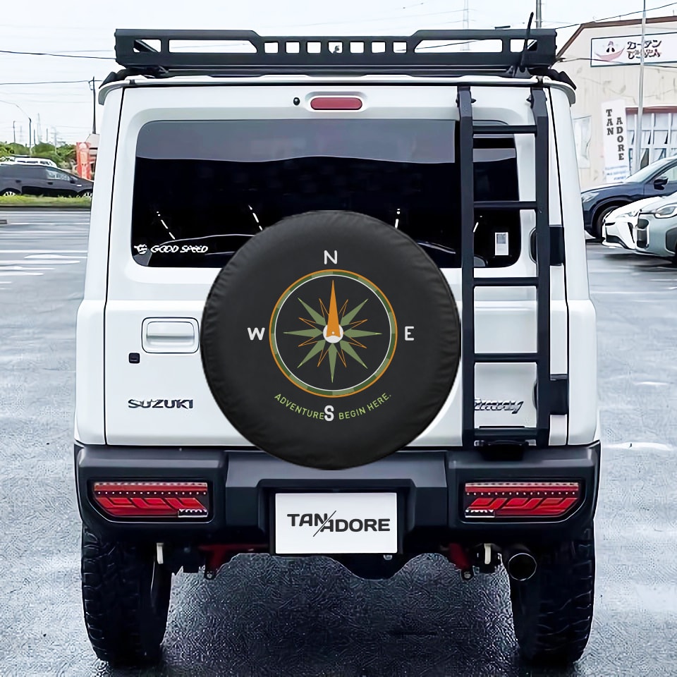 Jeep Compass Designed Spare Wheel Tire Cover